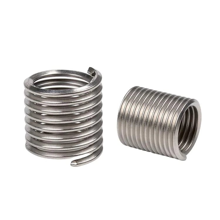 M2-M24 304 Stainless Steel Wire Threaded Fastener Tailless Category Thread Insert Industrial Screw Application