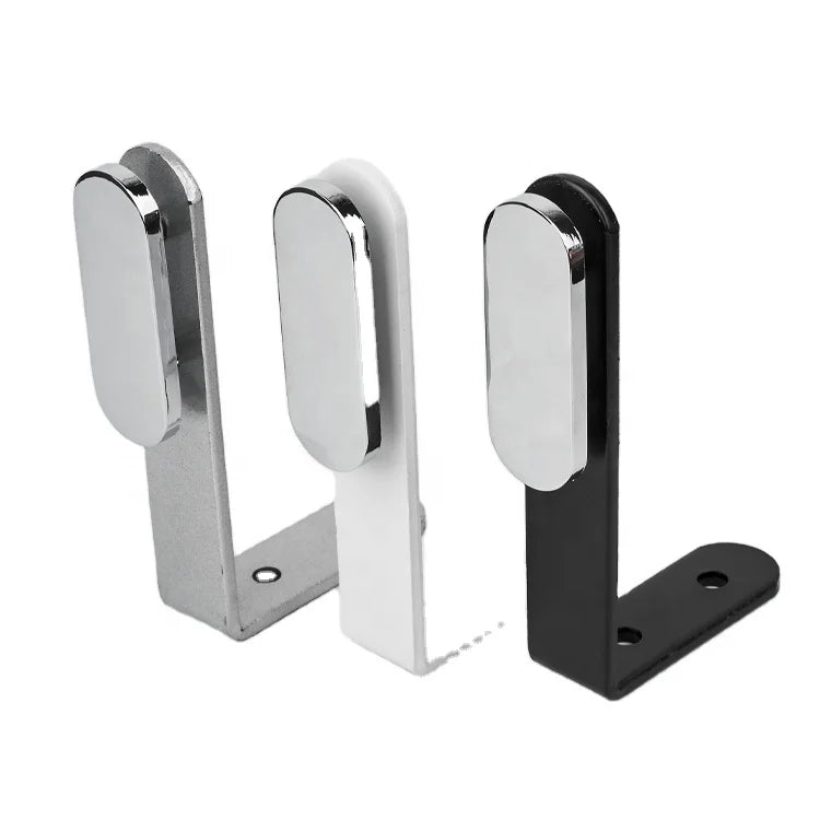 Modern Iron L-Shape Partition Baffle Clamp Screen Bracket for Office Home Workshop Hotels & Schools-Hanging & Organization