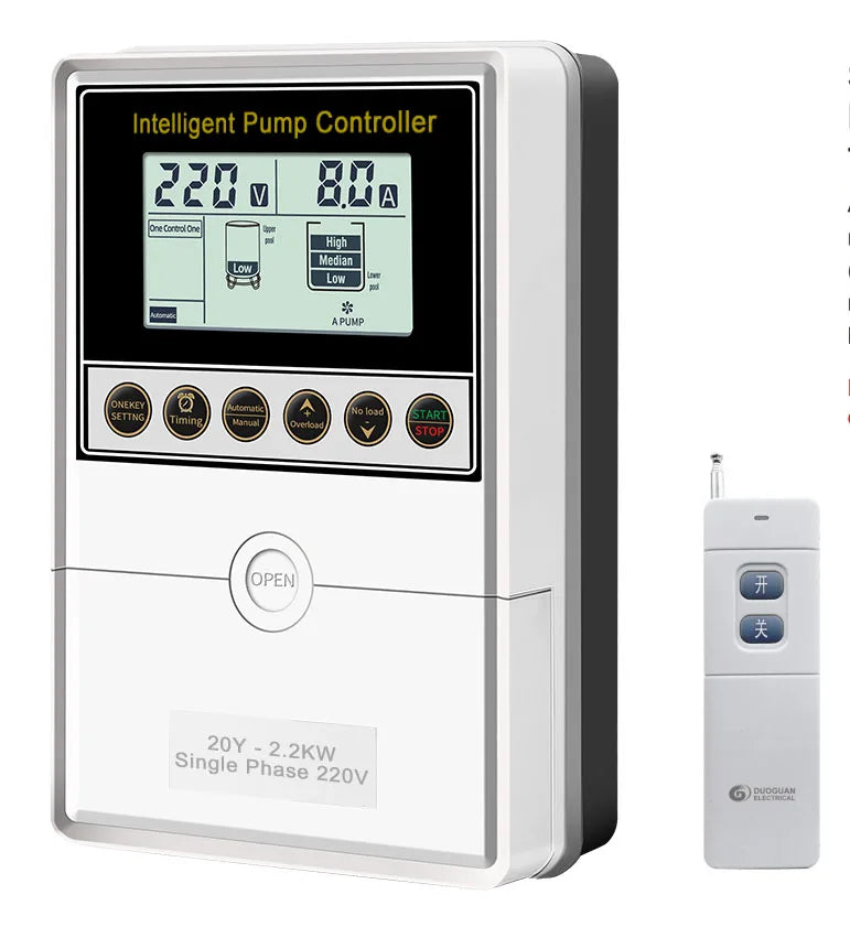 JNN 20YK 3HP 220V Intelligent Water Pump Remote Control Box for Water Pump Control