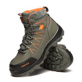 CEATSAFETV Men's Breathable Work Safety Shoes Men Outdoor Anti-slip Steel Puncture Proof Safety Shoes