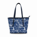 Hot Selling Trendy Women's PU Tote Handbag with Custom Design and Water Resistant Feature