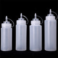 Kitchen Cooking Dispenser 120ml Food Grade Plastic Squeeze Hot Sauce Bottle