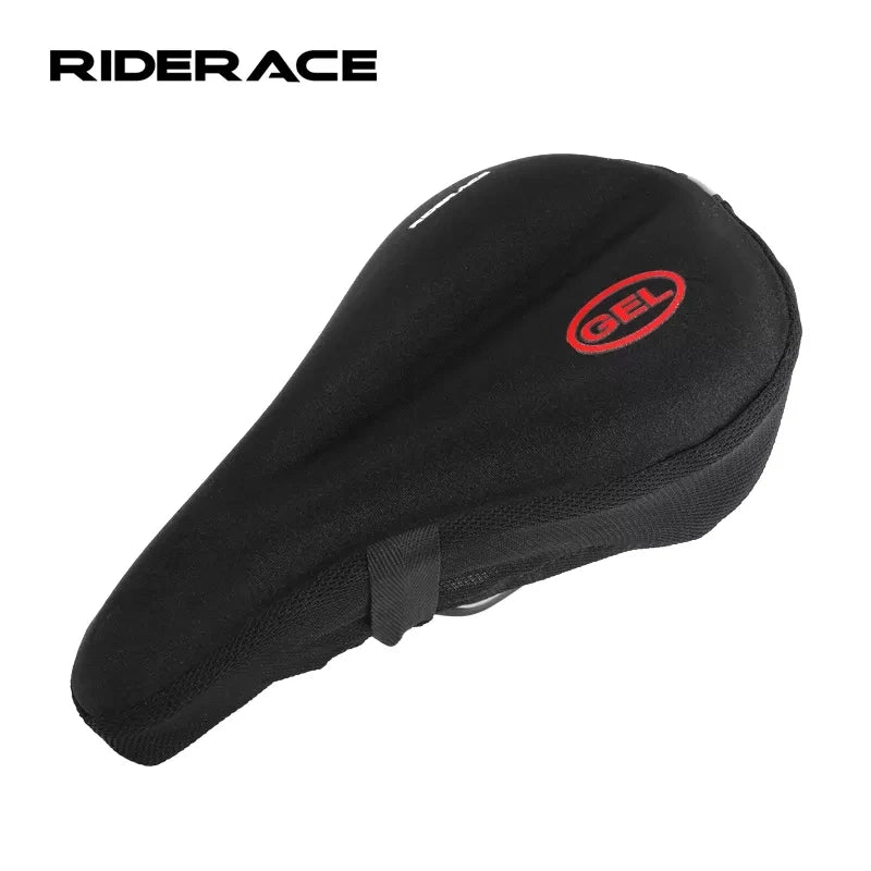 RIDERACE 3D Cushion Pad Bicycle Saddle Cover Road Bike Seat Protector Thickened Extra Comfort Cycling Cushion Comfortable Foam