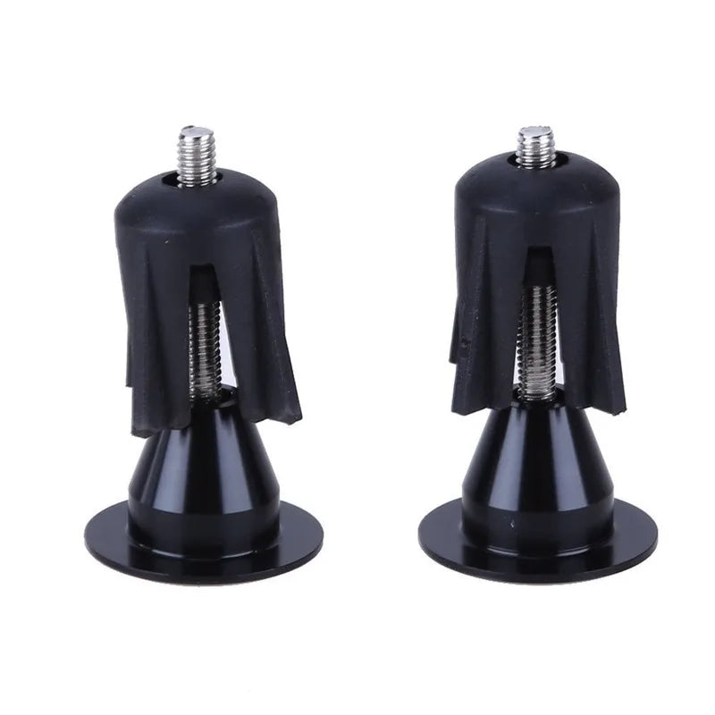 Aluminum Alloy Bike Handlebar Cap 1Pair Bicycle Grips End Lock Plugs Bar Grips Caps Covers for BMX Kids' Cycling Accessories