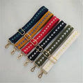 ZONESIN New Fashion Adjustable Purse Straps Cotton Canvas Webbing Handbag Straps