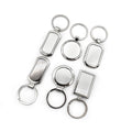 Promotion Gifts Zinc Alloy Blank Sublimation Keychain