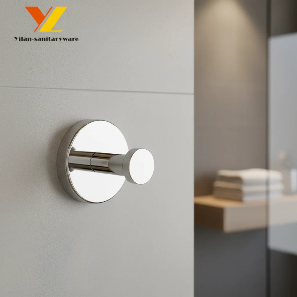 Chinese Manufacturer Stainless Steel 304 Coat Hook Polished/Brushed Finish Clothing Towel Wall Mounted Modern Simple
