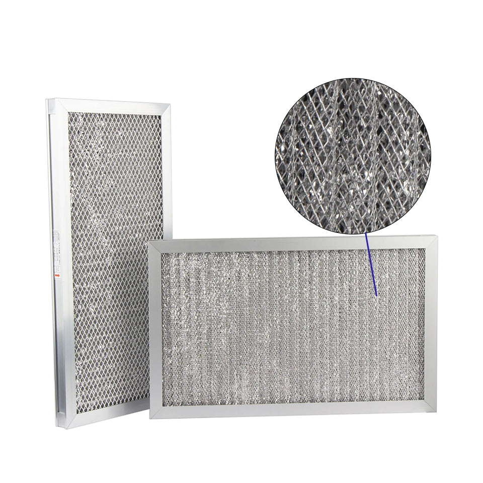China Factory Supply High Economical Efficiency Galvanized Sheet G1 Filter Aluminum Wave Metal Mesh Pleated Air Filtration