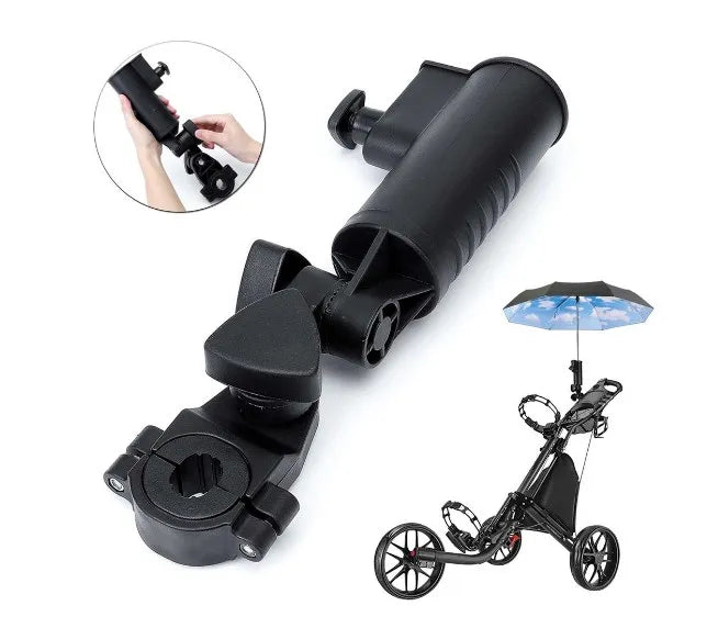 Adjustable Durable Golf Trolley Umbrella Holder Universal Size Strong Golf Push Cart Umbrella Stand