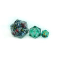 Factory New 50mm Single Resin Liquid Core Dice Cthulhu Design for Gamers-Polyhedral Shape for Board and Strategy Games