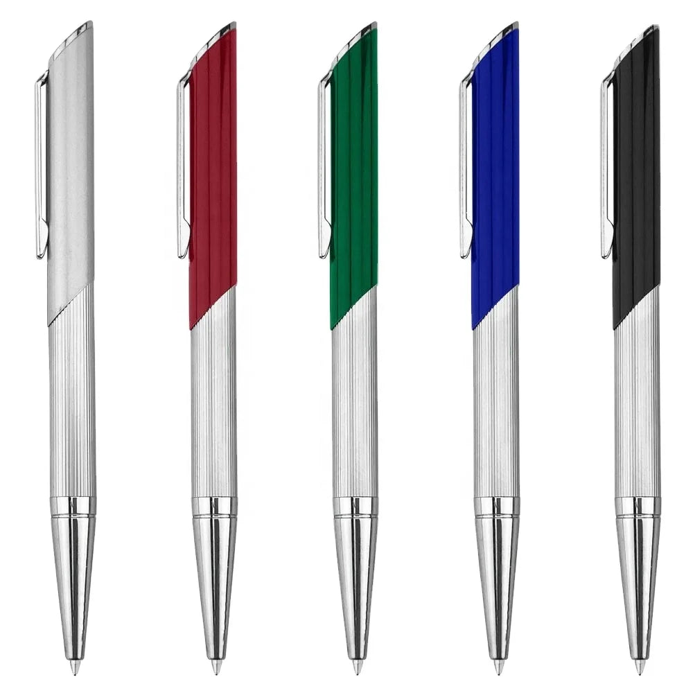 Hot Sell Trendy Stylish with Heavy Weight Promotional Gift Copper Twist Action Ball Point Pen Good for Custom Logo MTP018