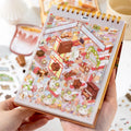 24pcs/pack Dream Town Story Series Scenic Stickers Book Handbook Decoration Bottoming Collage Stickers Cute MegaBDM
