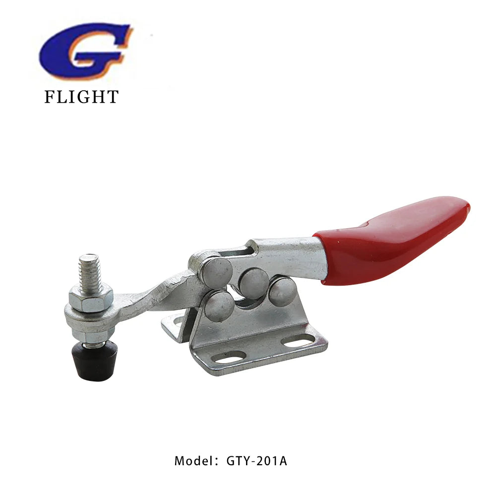 Industrial Hand Tool Clamp 201A Galvanized Steel Adjustable Horizontal Toggle Clamp 27kg Capacity Wood Working Low Price