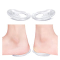 Orthotic Reusable Heel Cushion & Cup Gel Insole with O/X Type Bow Legs Support
