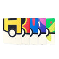 MIO 9-Pocket Custom Trading Card Binder 20-Sheet PU Leather Photo Album for Holding 360 Cards