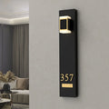 EZD Factory Wholesale Business Custom Design LED Door Number Signage for Hotel Apartment Guesthouse Suites