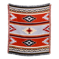 Wholesale Custom Design Jacquard Woven Cotton Blanket Boho Throw for Home Decor