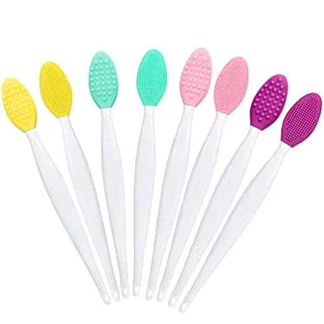 Soft Blackhead Remover Oil Lip Peeling Off Safe Double-sided Face Wash Face Brush Washing Brush Blackhead Remover