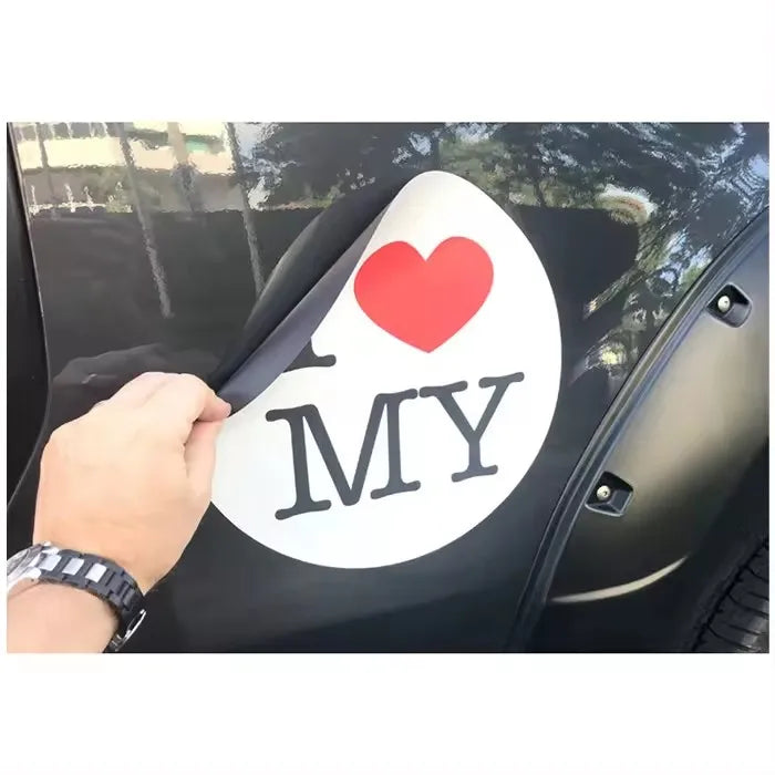 Vehicle Magnetic Car Signs Car Door Magnetic Whiteboard Sticker Car Number Anti radar Sticker