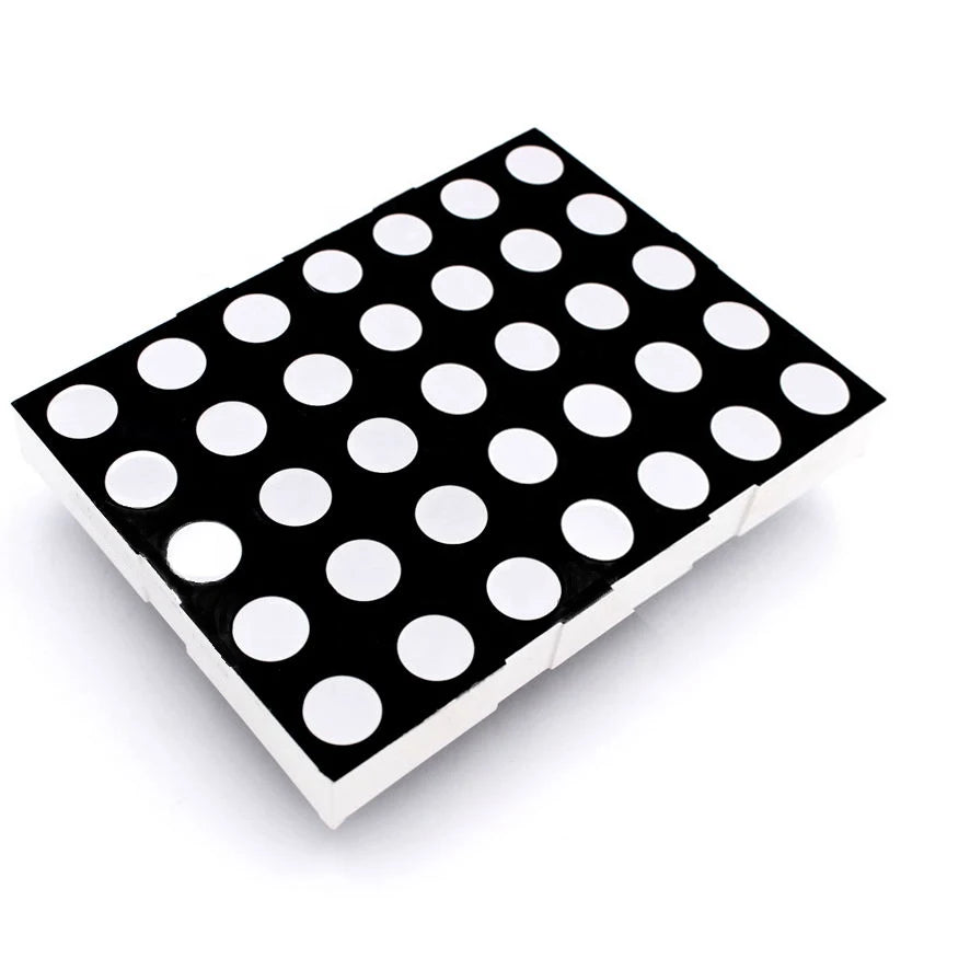 CA High Brightness Rohs CE 4 Inch Led matrix 10mm 5x7 Dot matrix RGB Color