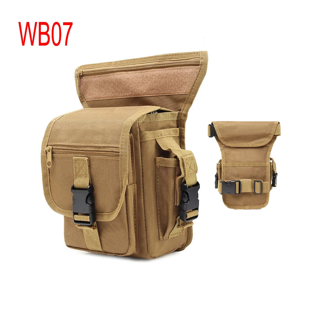 Outdoor Sports Messenger Waist Bag Thigh Leg Hiking Camping Hunting Fishing Tactical Bag Backpack