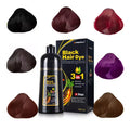 Private Label 500ml Cover Grey Hair Hair Color Shampoo 7 Colorful Fashion Ammonia Free Magic Permanent Herbal Hair Dye Shampoo