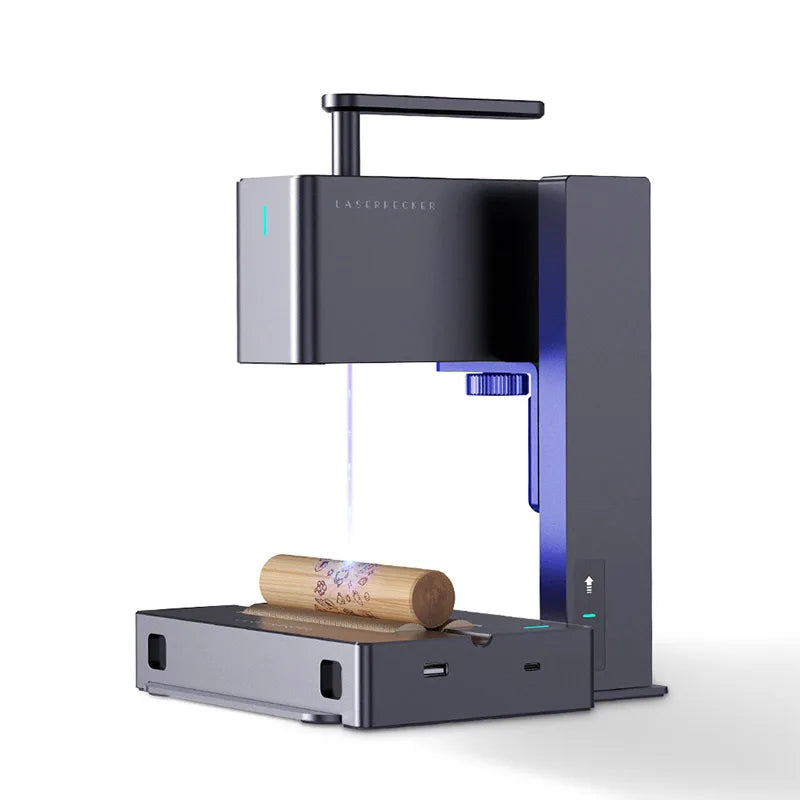 Portable Exquisite Appearance High Precision Leather Food Acrylic Colored Glass Laser Packer 2 Suit DIY Laser Engraver Engraving