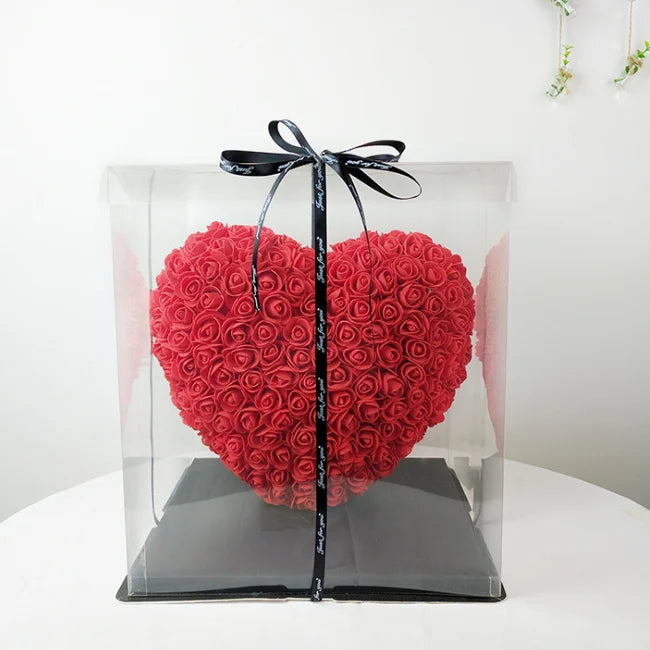Valentine's Day Rose Peach Heart love Gift Box Christmas Confession Girlfriend Birthday Gift MegaBDM