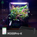 Hot Sale WEEK AQUA M300 Pro RGB+UVA Intelligent Led Nano Aquarium Light Aquatic Planted Rending Product Sunset for Nano tank