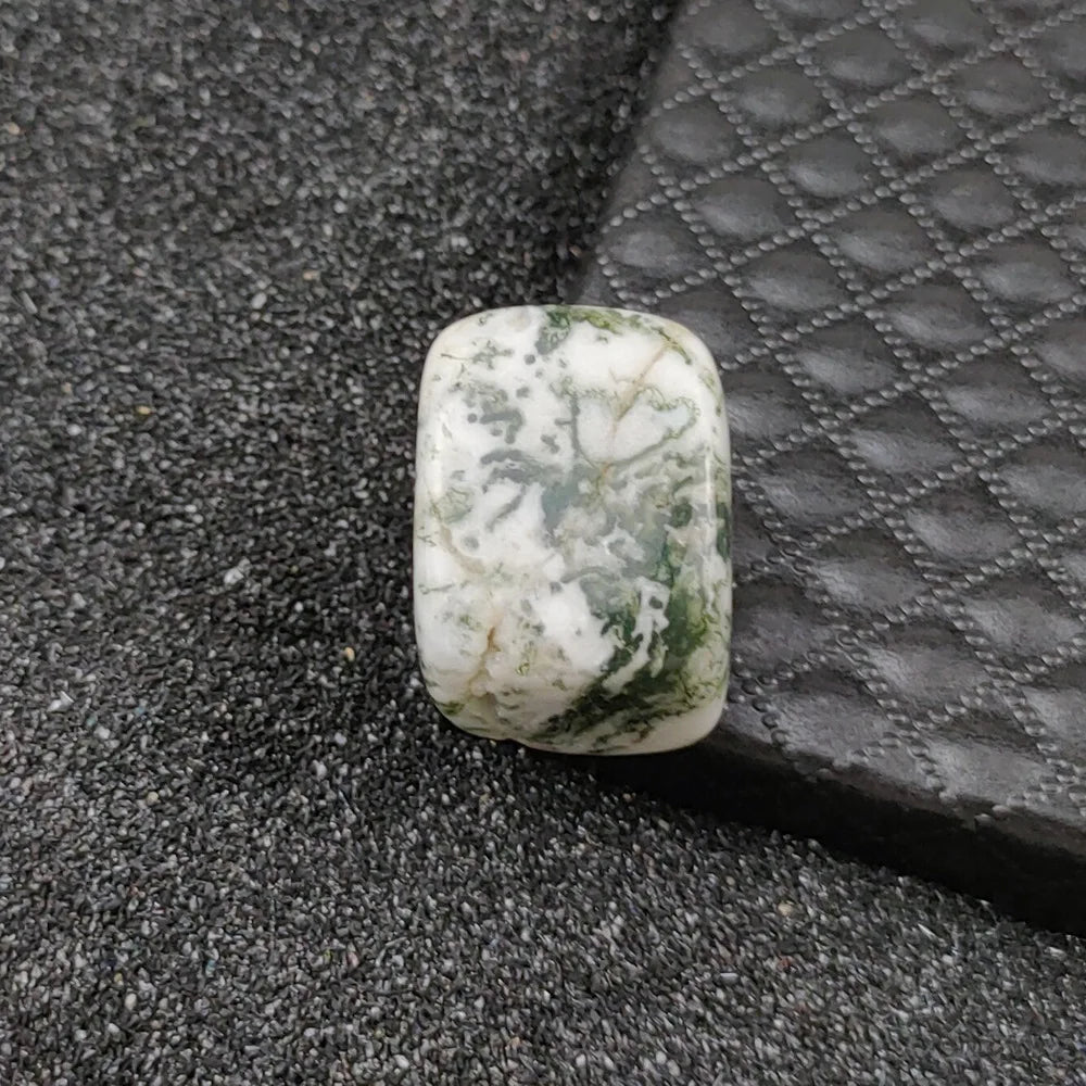 HZ Natural Crystal Healing Stones Box Fossiles Tumbled Stone Crystals Moss Agates Specimen for Education Home Decors