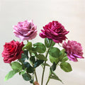 AF10905 Factory Directly Supply Wed Decor Real Touch Flower Roses Flores Artificial for Centerpiece Flowers Decoration