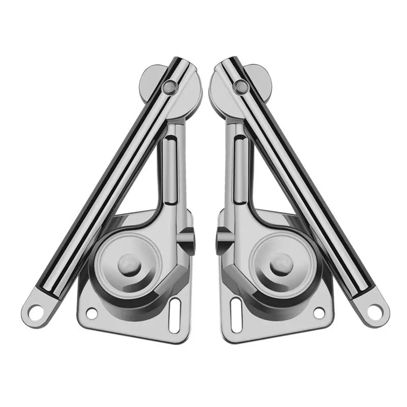 Free Stop Hinge Cabinet Gas Piston Oil Compression 105 Degree Zinc Alloy Cabinet Door Support Lid Stay Hinge