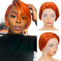 Wholesale 13x4 Full Lace Frontal Short Pixie Cut Wigs Cheap Prices 100% Human Hair Brazilian for Black Women