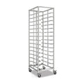 Easy to Assemble 304 Stainless Steel Tray Trolley Kitchen Rack Bakery Trolley