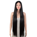 Wholesale Cosplay Wigs for Black Women 38 Inch Ombre Blonde High Temperature Heat Resistance Long Straight Synthetic Lace Wigs