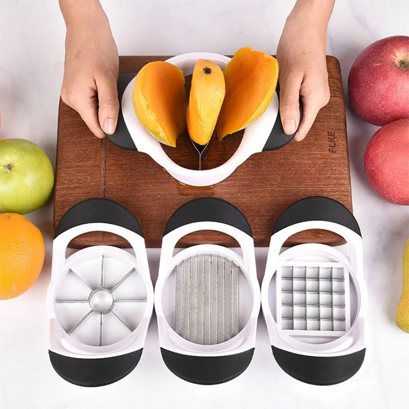2025 New Stainless Steel Manual Kitchen Tools Mango Slicer and Splitter