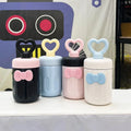 Straw Thermos Cup 316 Stainless Steel New Year Gift Cup Can Be Engraved Water Cup Children With Handle Outdoor Travel Mug