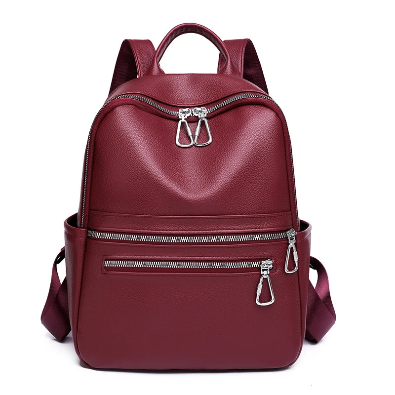 Backpack Trendy Women's Bags Fashion Retro All-Match Backpack One Piece Dropshipping 7038