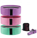 Custom Logo Anti Slip Fitness Elastic Resistance Fabric Hip Band