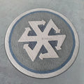 Circle Shape Design Carpets Hand Tufted Carpet Custom Rugs Die Cut Logo Rug