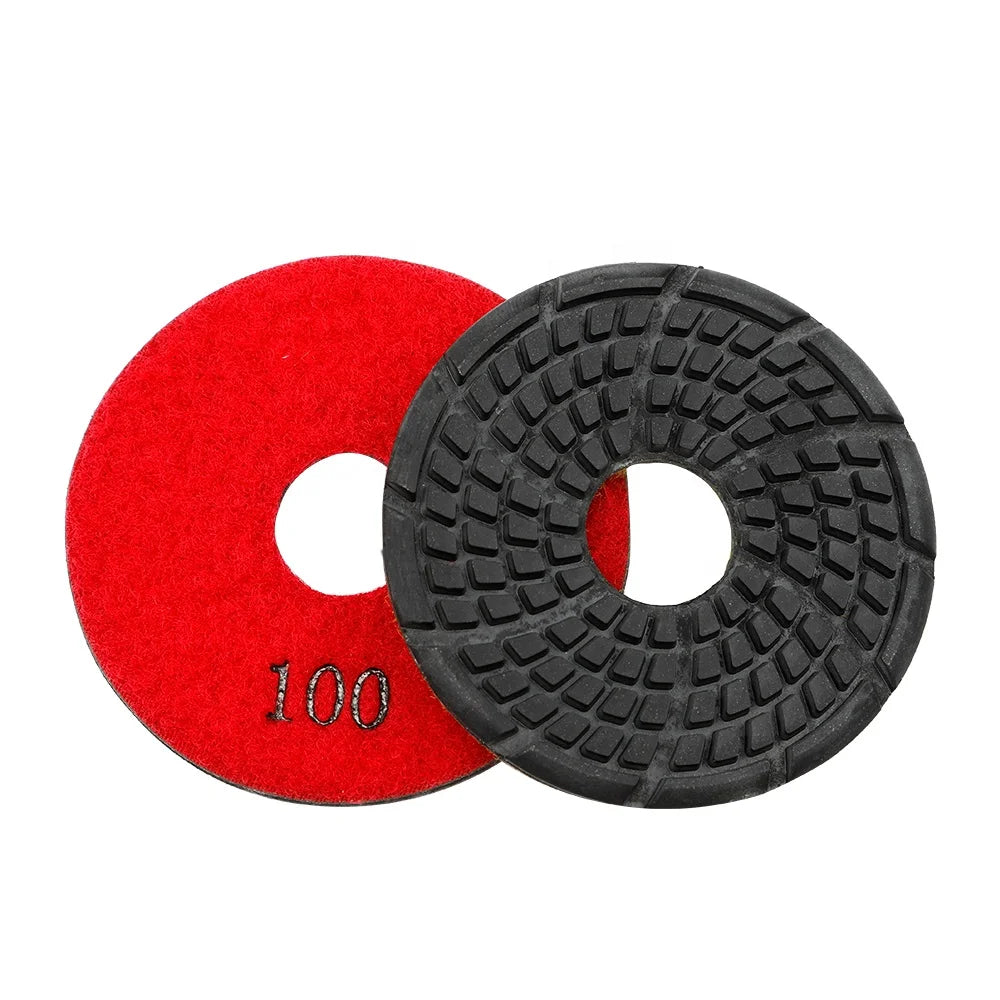TRUE SHINE 90mm Wet Diamond Polishing Pads Granite Marble