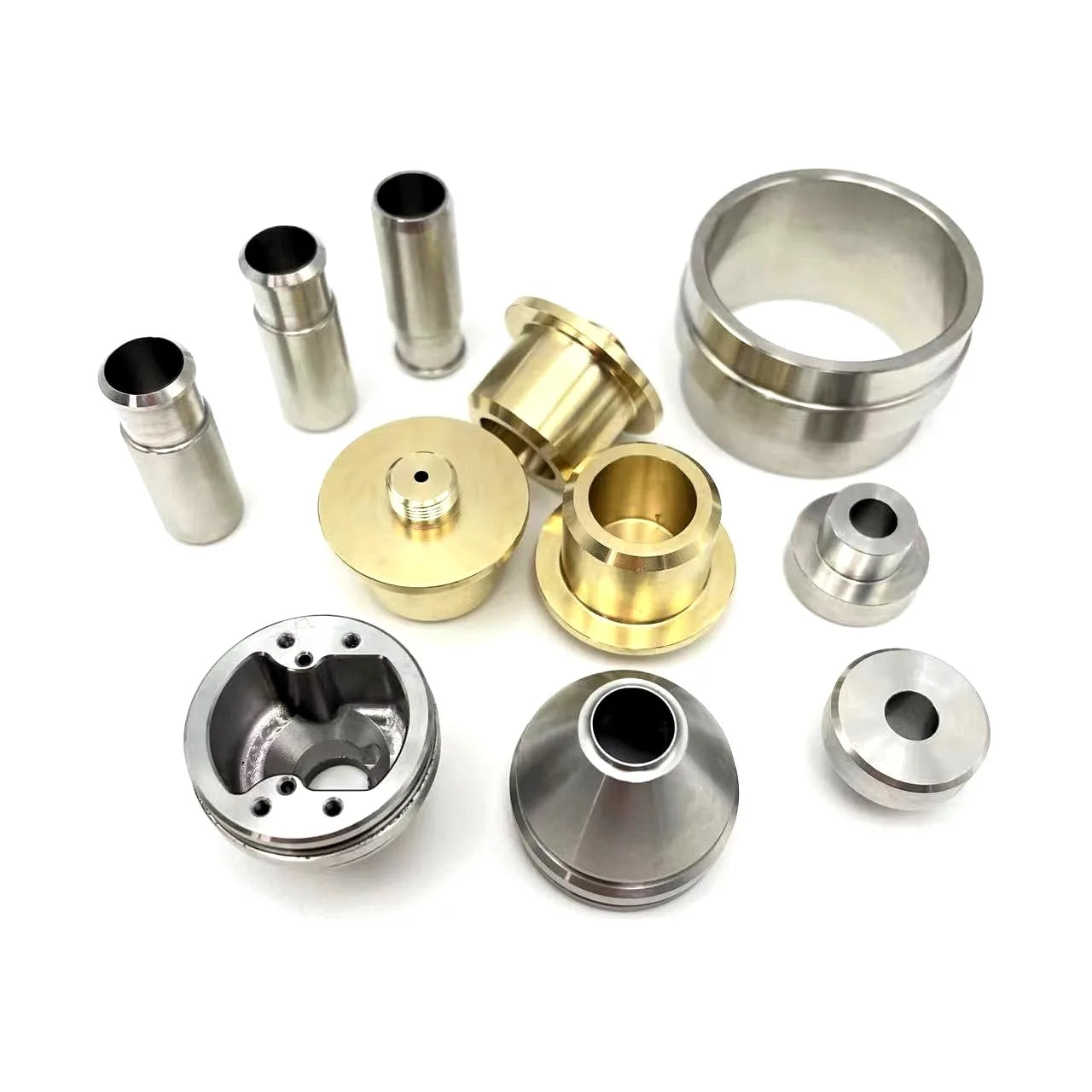 Precision Customized CNC Machining Robot Accessories Metal Wire EDM Milling on Brass Stainless Steel Aluminum Black Anodization