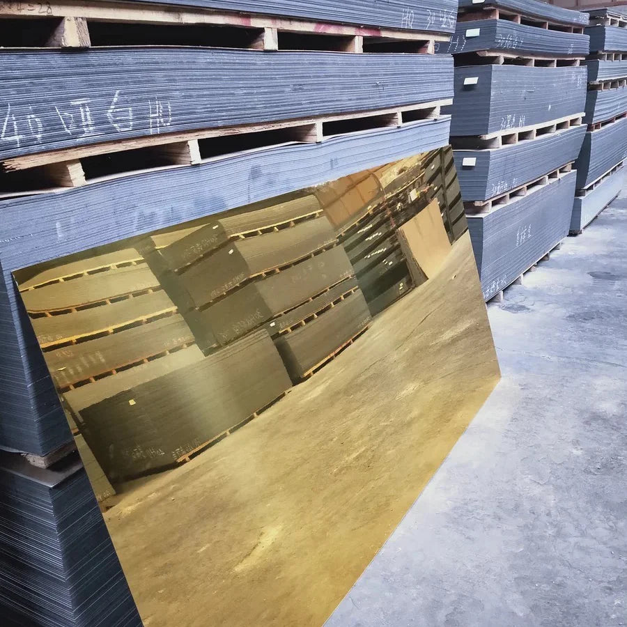 Panneau Composite Aluminumcompositepanel Golden Mirror Alucobond Acp Sheet