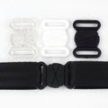 Meetee CN314 18mm DIY Garment Accessories Clothes Release Closure Clasp Adjustable Strap Swimsuit Underwear Plastic Bra Buckles
