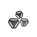 Custom Aviation Aluminum Glide Belt Buckle Alloy Triangle Slider Buckle for Backpack Adjuster Shoulder Strap Buckles