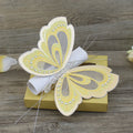 Unique Design Butterfly Scroll Wedding Invitations with Box