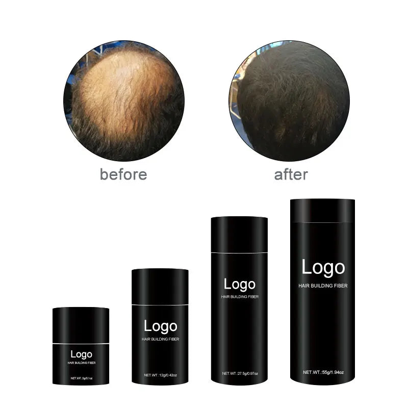27.5g Hair Fibre Baldness Treatment Thinning Hair Fiber Powder Spray Hair Building Fiber for Bald People