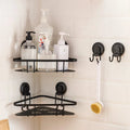 Fashionable Wall-Mounted Kitchen Shelf Organizer Coated Steel Wood Corner Spice Rack Square Shape ABS PC Materials Designable