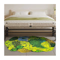 Decorative Artificial Cashmere Floor Carpet Fluffy Area Carpet Rug for Bedroom Living Room Bathroom