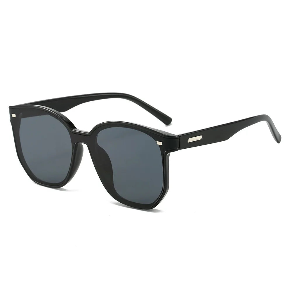6140 New Style Fashion Retro Simple Versatile Summer Square Frame Personality Women Men Shades Sunglasses